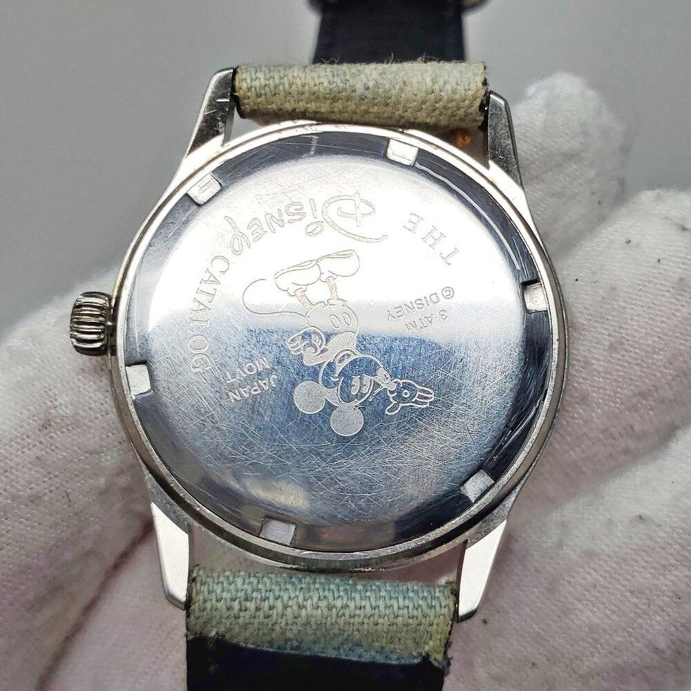 Disney Catalog Mickey Mouse Blue Sketch Art Watch - Picture 7 of 12